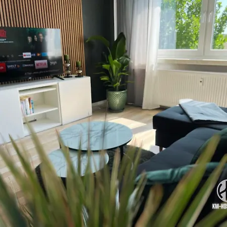 Apartament Kmhosting Luxe 2 Schlafzimmer Kingsize Chemnitz-zentrum Chemnitz